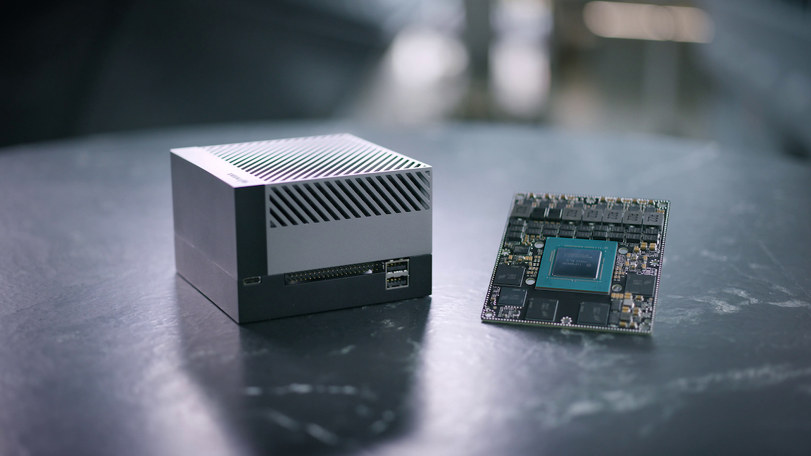 Il modulo Nvidia Jetson AGX Orin e il kit di sviluppo (fonte: Nvidia)