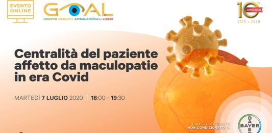 Centralità del paziente affetto da maculopatie in era Covid webinar GOAL