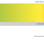 Fig. 1 Spettro luminoso visibile e non visibile.
