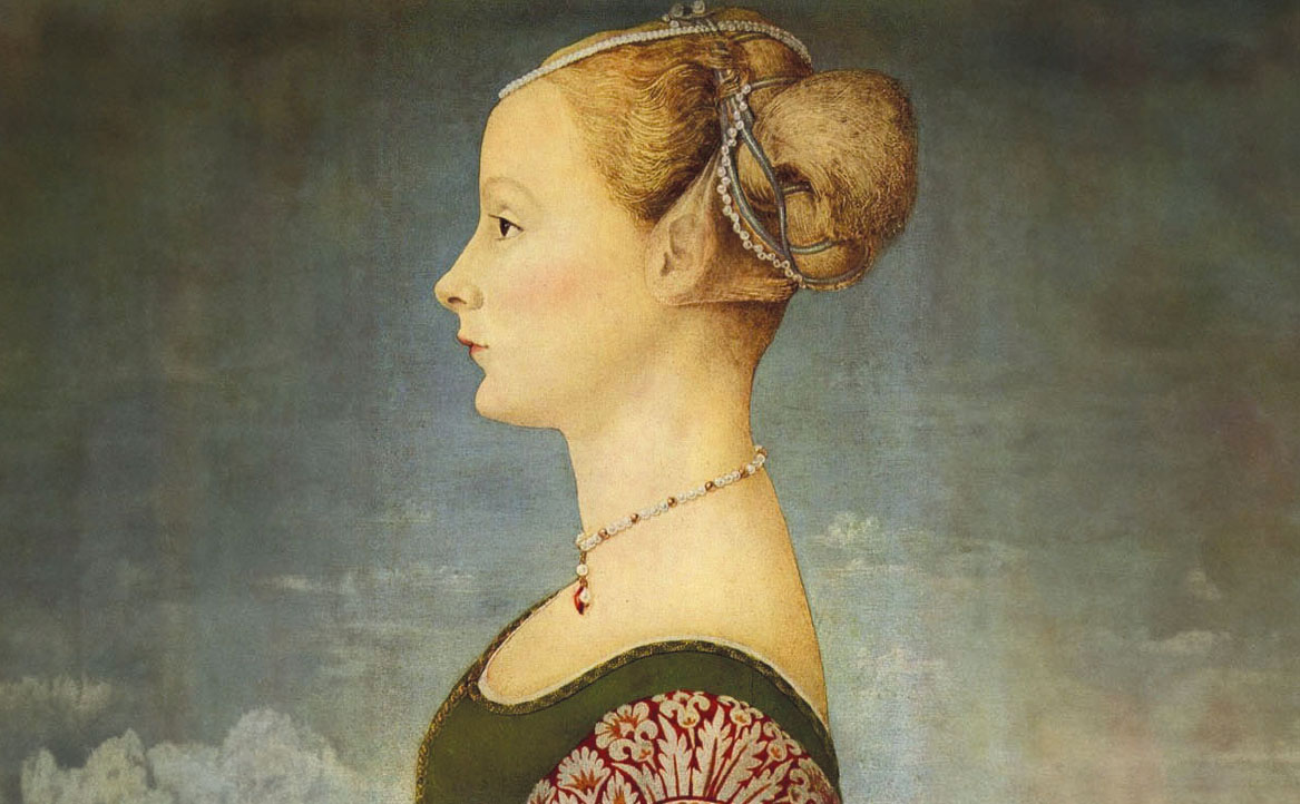 Fig. 5 Piero del Pollaiolo. Ritratto di donna di profilo. Museo Poldi Pezzoli, Milano. Fonte: wikimedia.org