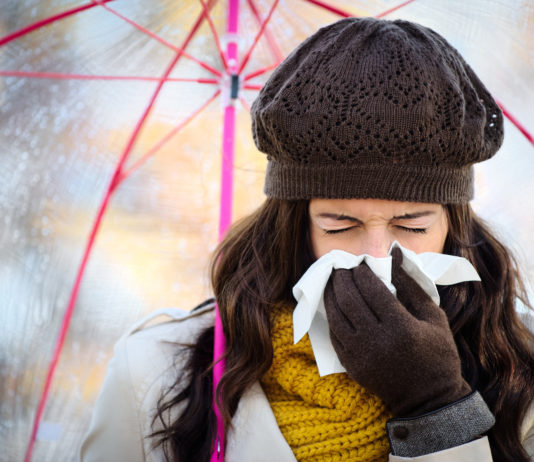 Disturbi invernali e medicinali omeopatici raffreddore