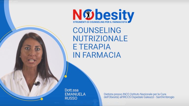 Counseling nutrizionale e terapia in farmacia: un nuovo approccio alla salute