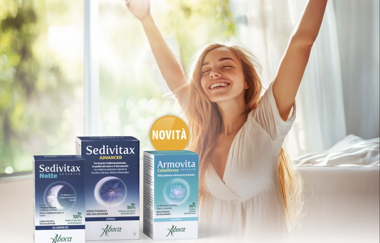 Sonno e relax: dalla ricerca Aboca le risposte 100% naturali