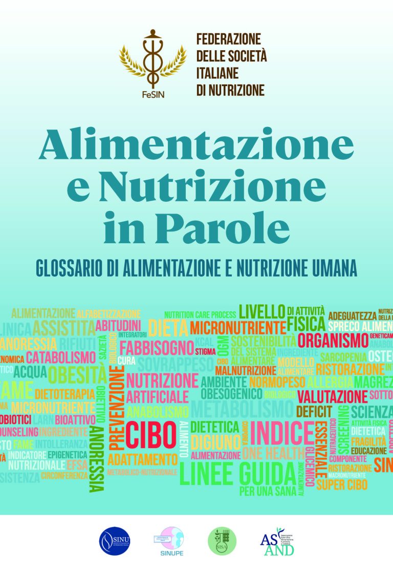 “Alimentazione e Nutrizione in parole”: il nuovo Glossario FeSIN mira a eliminare ambiguità ed errori di comunicazione