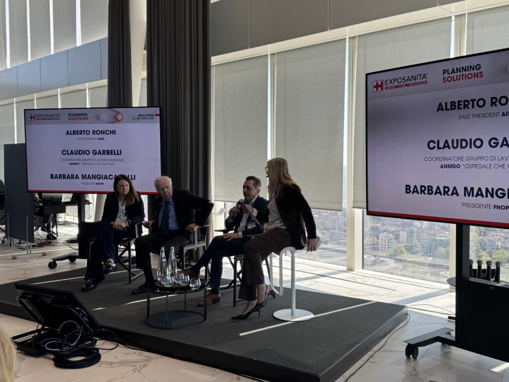 Ronchi, Garbelli e Mangiacavalli hanno aperto le porte di Exposanità affondando anche temi legati alla sostenibilità e al futuro del sistema salute italiano
