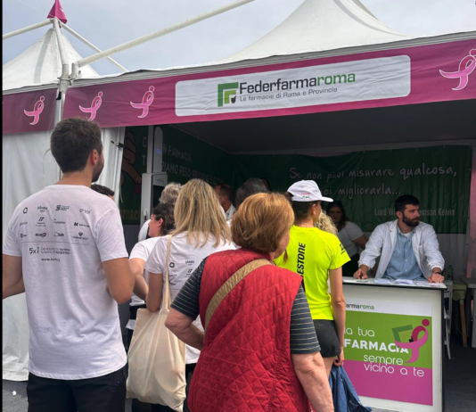 “Race for the Cure”: Federfarma Roma in prima linea per la prevenzione screening gratuiti Roma Race for the Cure 2026