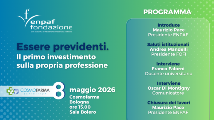 previdenza farmacisti ENPAF Cosmofarma 2026