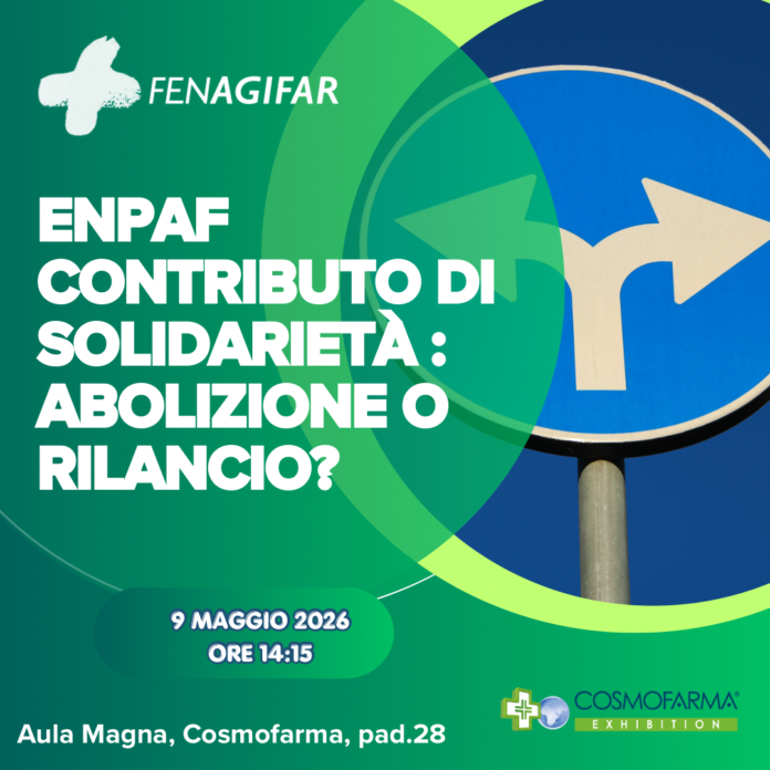 ENPAF contributo di solidarietà farmacisti