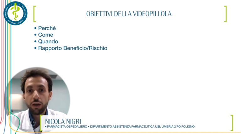 Terapie effettuate secondo legge 648/96 e 94/98, esperienze a confronto tra benefici e rischi (Nicola Nigri)