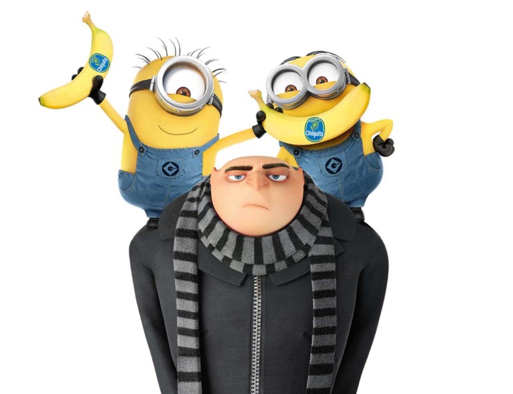 Chiquita e i Minions: arriva Cattivissimo Me 3