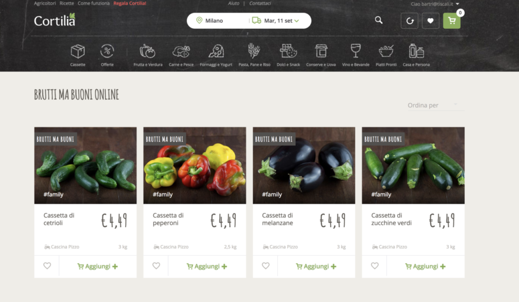 Cortilia Brutti ma buoni