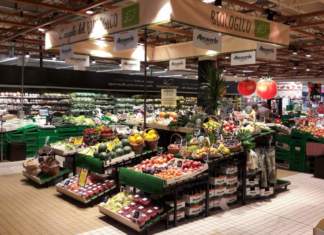 Almaverde Bio: le isole negli store Iper la Grande I