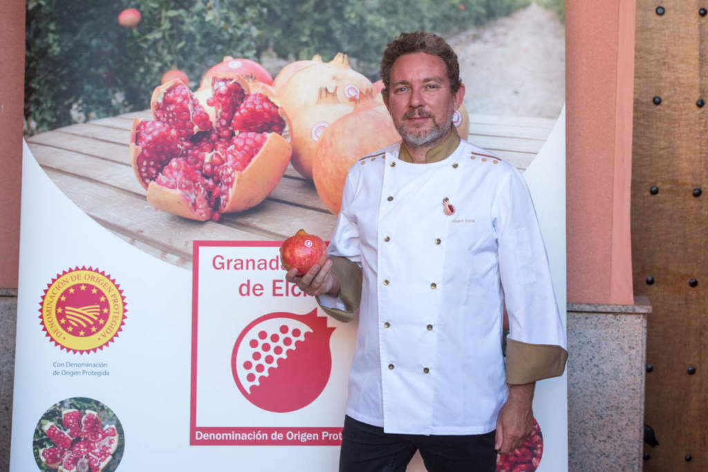 Albert Adrià inaugura la campagna di raccolta della melagrana Mollar de Elche