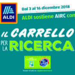 Aldi sostiene Airc con i prodotti della dieta mediterranea
