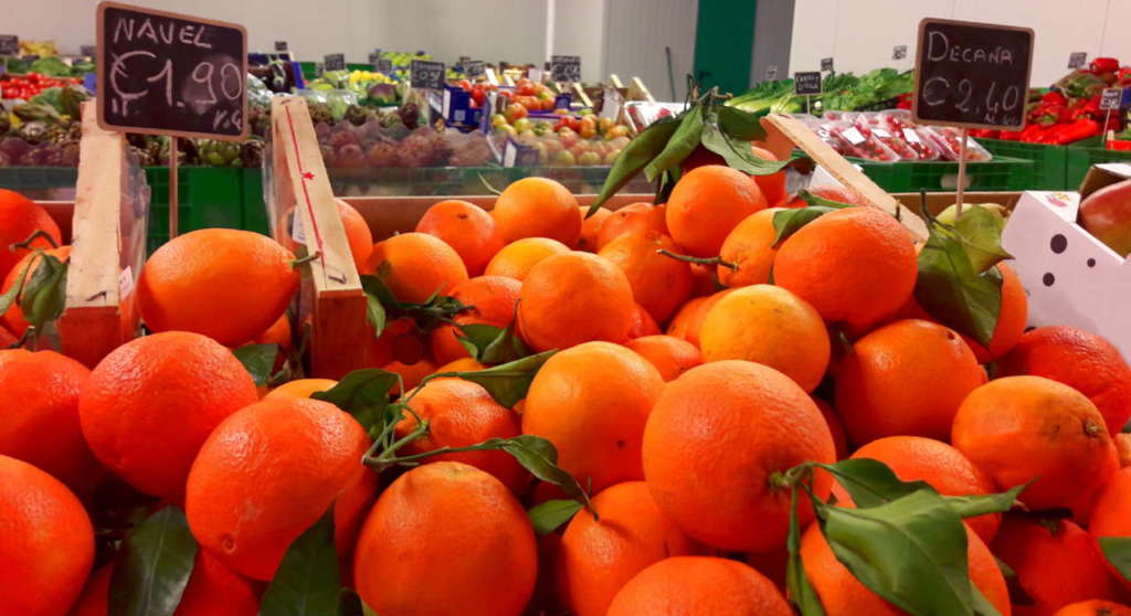 In calo i prezzi dei mandarini