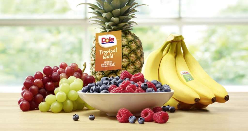 Dole punta su un restyling del brand che sottolinea il forte legame con la naturalità dei prodotti e con i valori della trasparenza e responsabilità