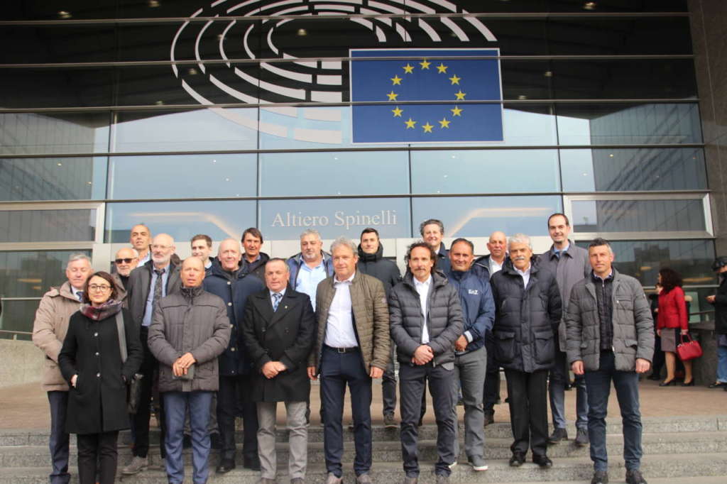 Audizione ufficiale al Parlamento Ue, con il presidente del Consorzio Melinda, Michele Odorizzi, che ha illustrato il progetto