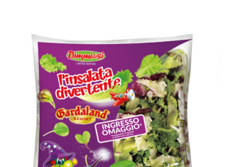 La limited edition di DimmidiSì L’Insalata Divertente, nata dalla collaborazione tra La Linea Verde e Gardaland Resort