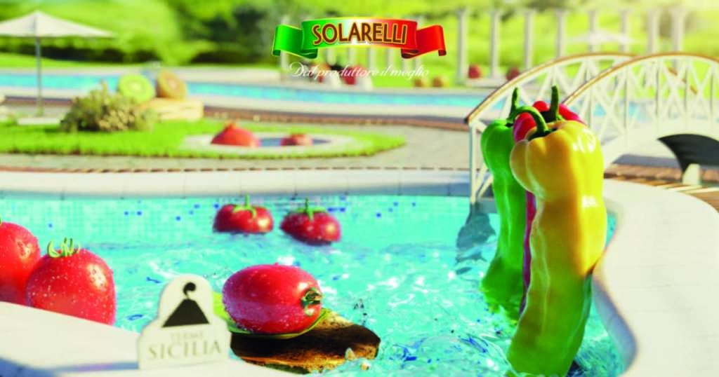 Un fotogramma del nuovo spot tv di Solarelli incentrato sul claim Bella la vita. Sarà in onda dal 21 aprile