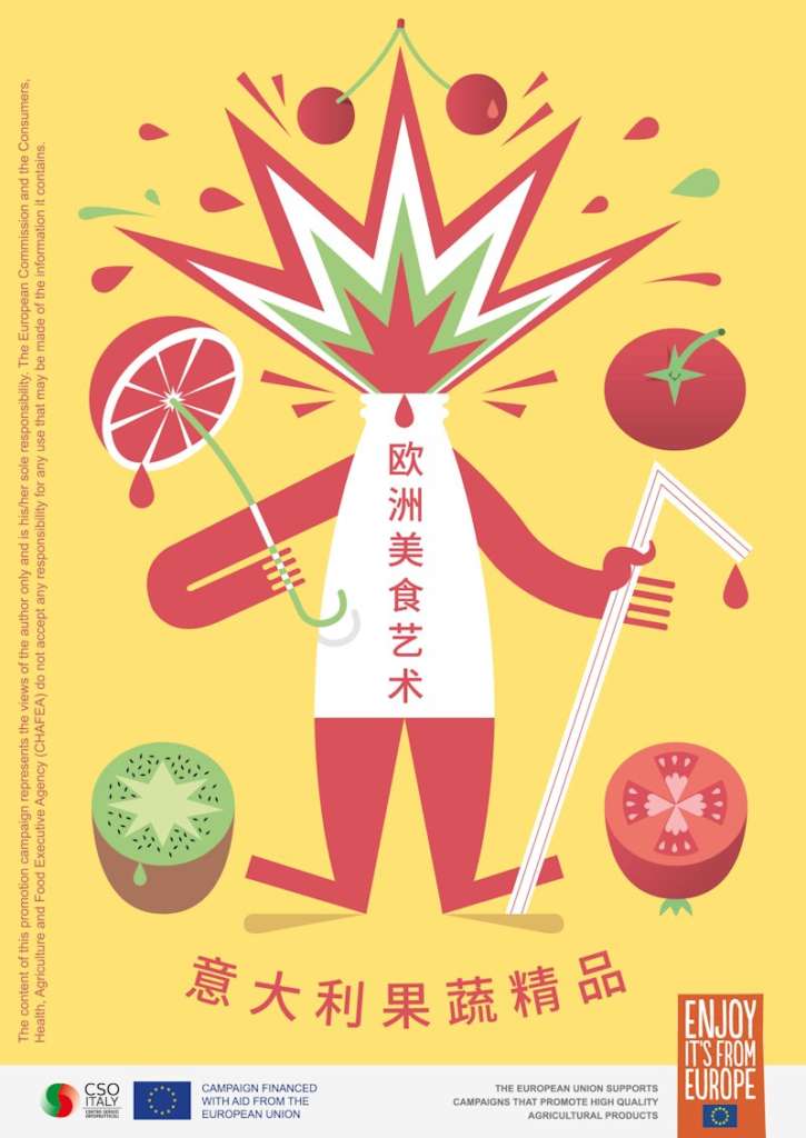 La nuova campagna finanziata da Cso Italy e Unione europea svilupperà azioni di promozione per 3,7 milioni di euro