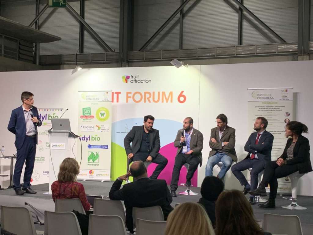 IUna precedente edizione di BioFruit, che si è svolta in presenza a Fruit Attraction, a Madrid