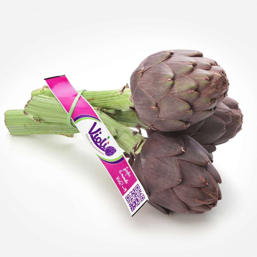 Il carciofo Violì, un'innovazione presentata a Berlino, a Fruit Logistica, che vede coinvolta Apofruit