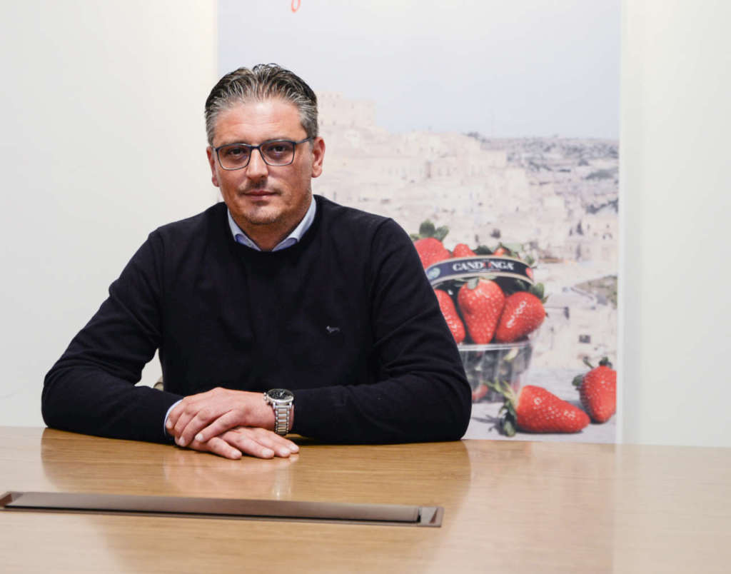 Rocco Zuccarella, titolare della Zuccarella Società Cooperativa Agricola, nonché presidente del Consorzio di valorizzazione Club Candonga