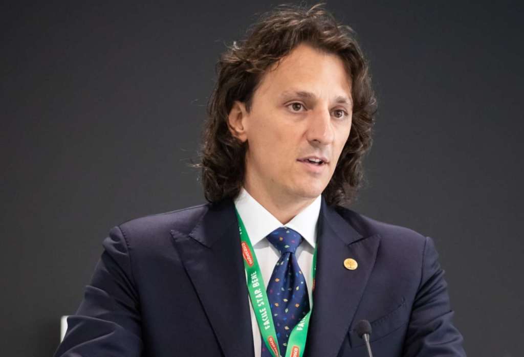 L'Amministratore delegato Mattia Noberasco