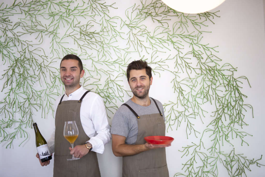 I fratelli Riccardo e Gabriele Escalante del ristorante Flora