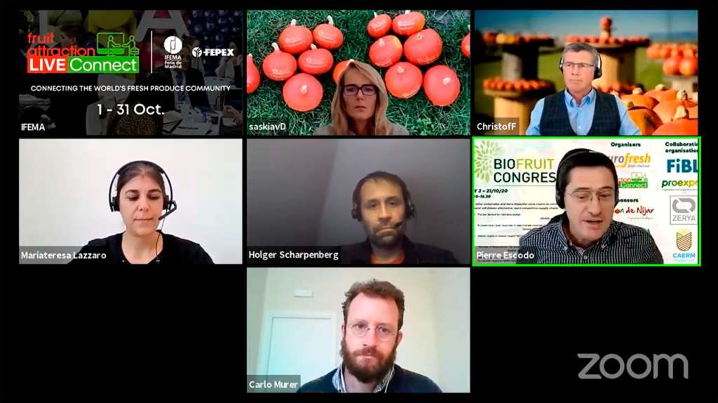 Il terzo congresso di Biofruit si è svolto online sulla piattaforma di Fruit Attraction LiveConnect
