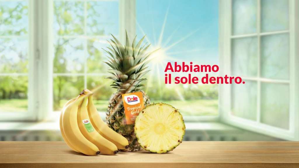 Dole, campagna pubblicitaria Abbiamo il sole dentro