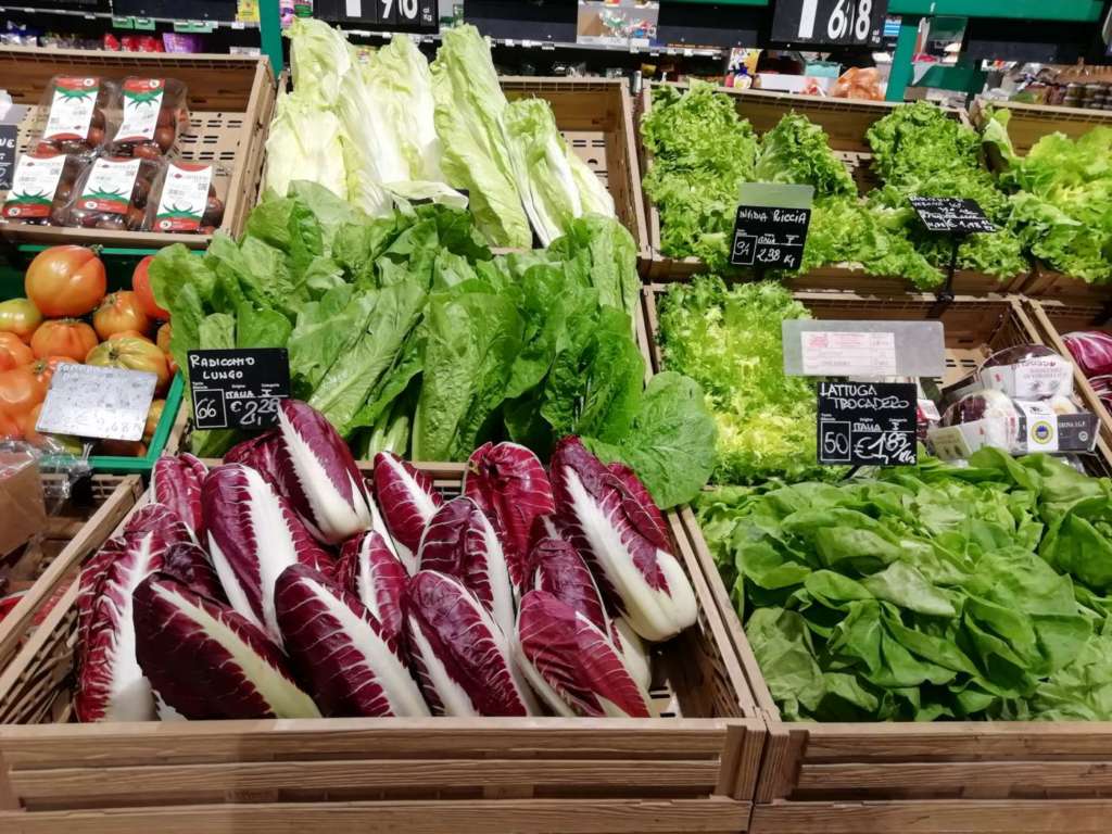 Aumentano i consumi del radicchio, +9% nel 2020