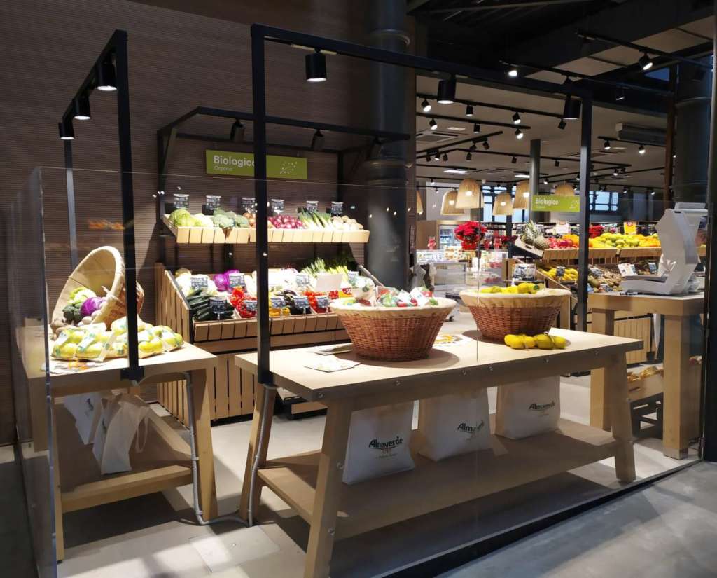 Isola Almaverde Bio in un negozio di Ravenna