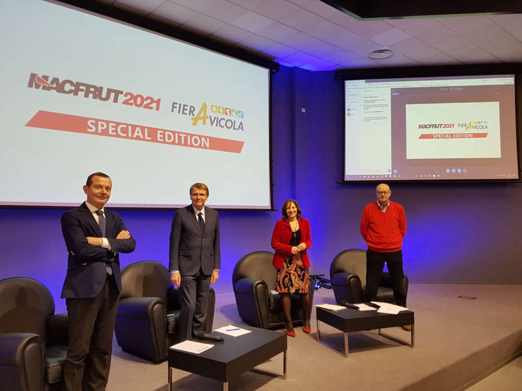 La presentazione della nuova data e format di Macfrut, fiera internazionale dell'ortofrutta