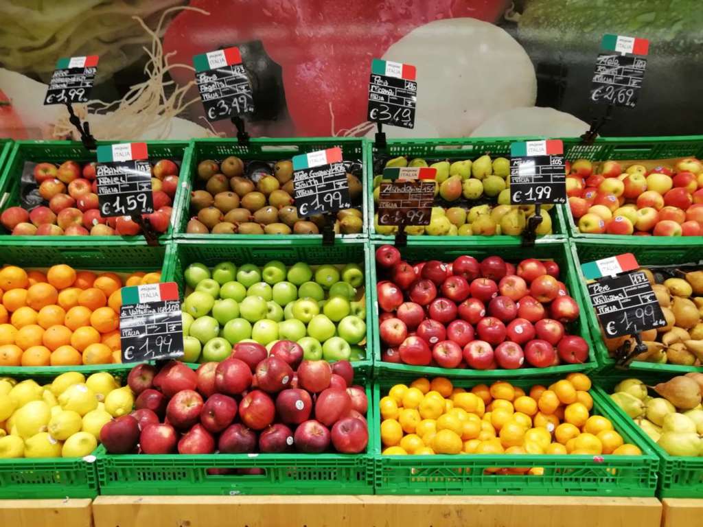 La borsa dell'ortofrutta italiana registra quotazioni stabili
