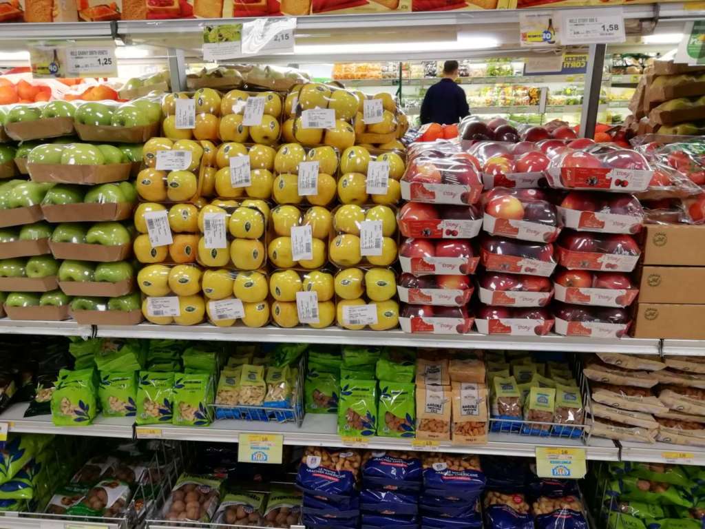 Si mantengono stabili i prezzi delle mele