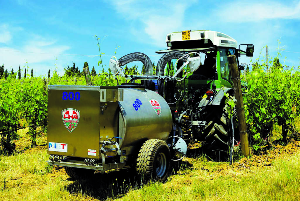 Utilizzo di Oxir, acqua ozonizzata