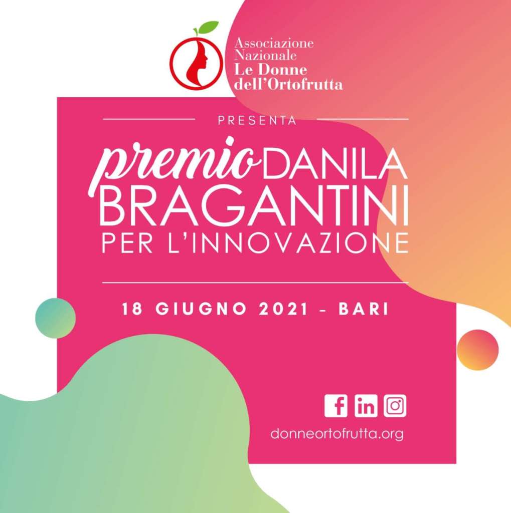 Terza edizione del Premio Danila Bragantini promosso dall'associazione Donne dell'Ortofrutta