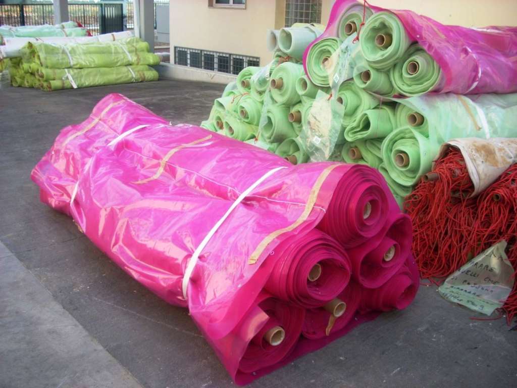 Teli in plastica da copertura per frutteti