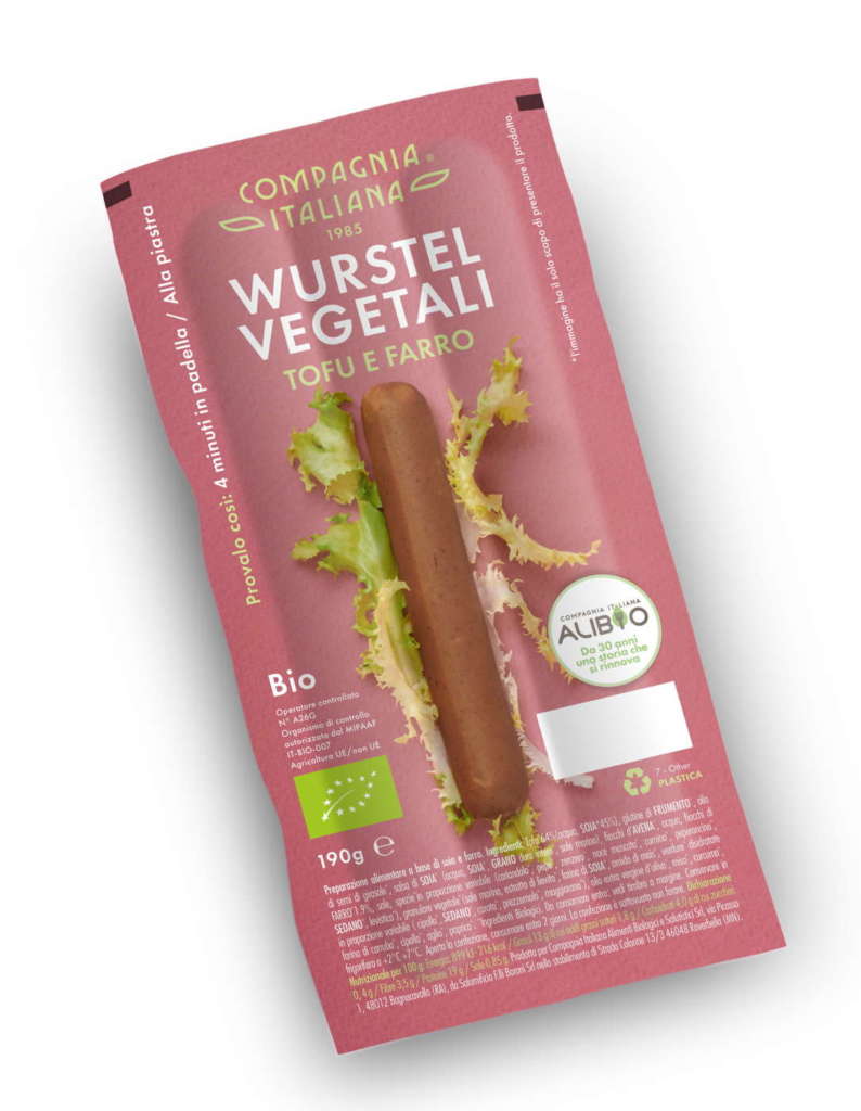 Wurstel_Vegetali a marchio Compagnia Italiana