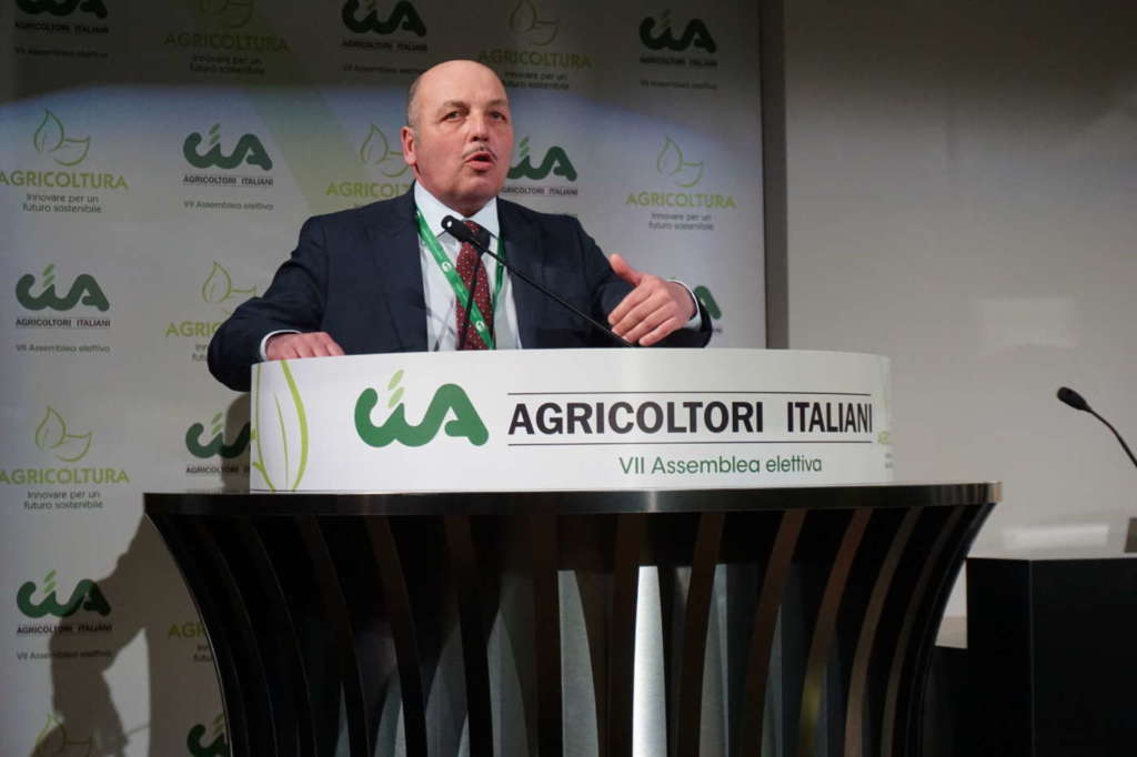 Dino Scanavino, presidente nazionale di Cia-Agricoltori Italiani