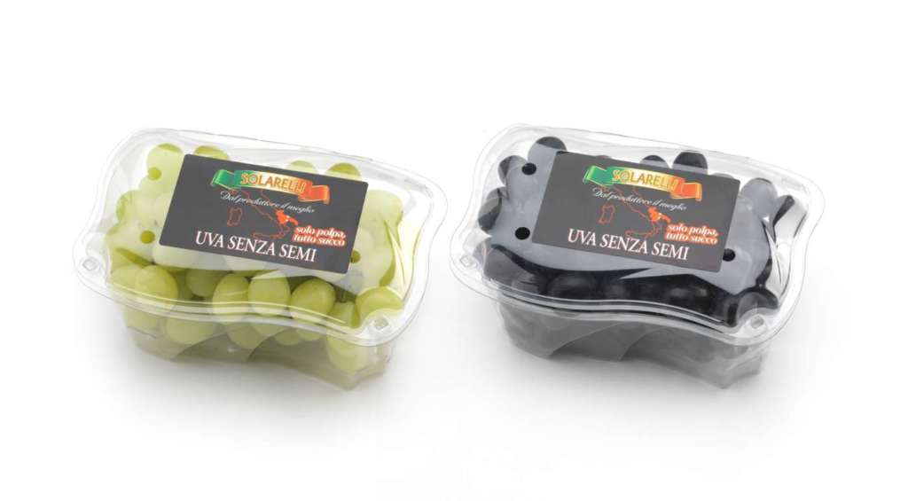 Apofruit, uva seedless bianca e nera a marchio Solarelli