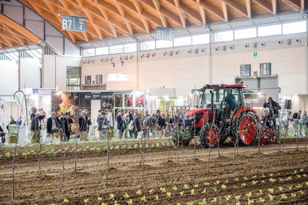Macchine alla prova sul campo in un'edizione del 2019 di Macfrut Filed Solution