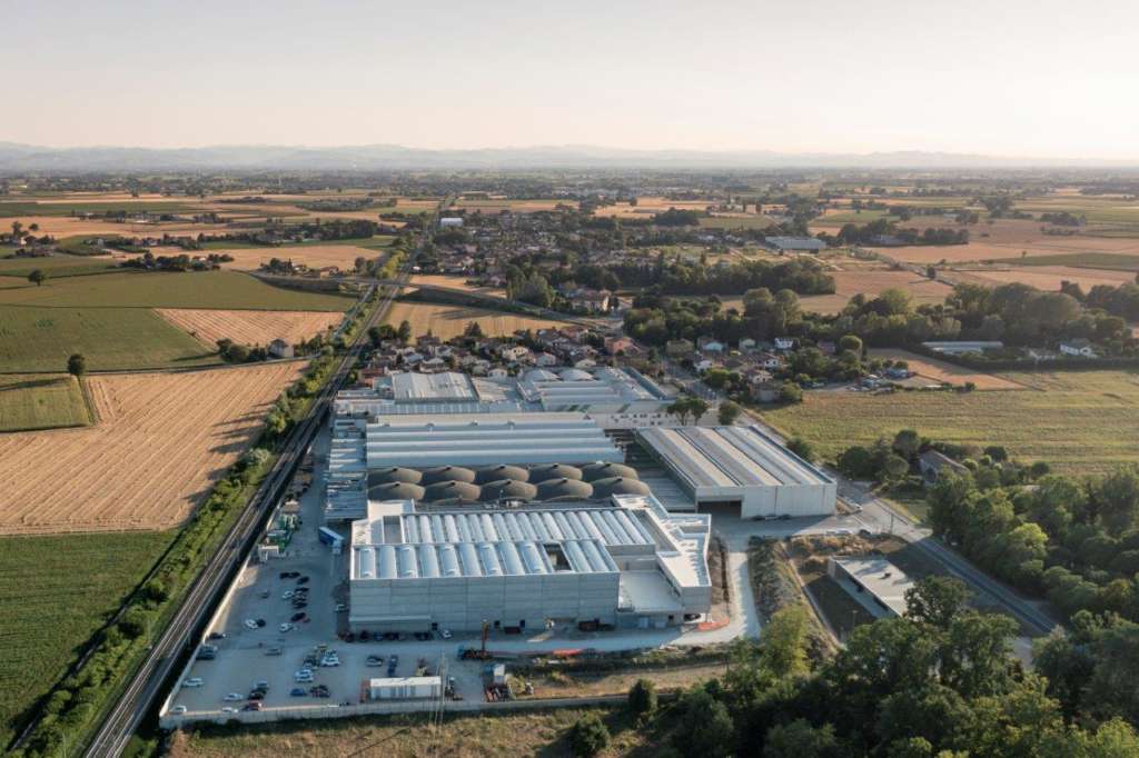 Lo stabilimento di Euro Company, azienda romagnola