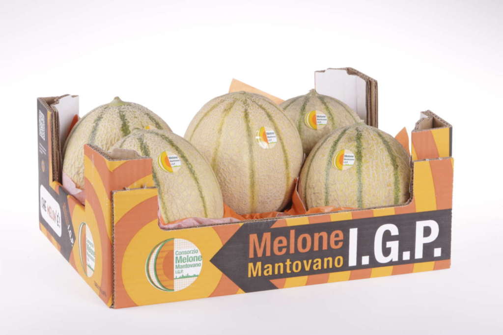 Melone Mantovano con marchio Igp retato