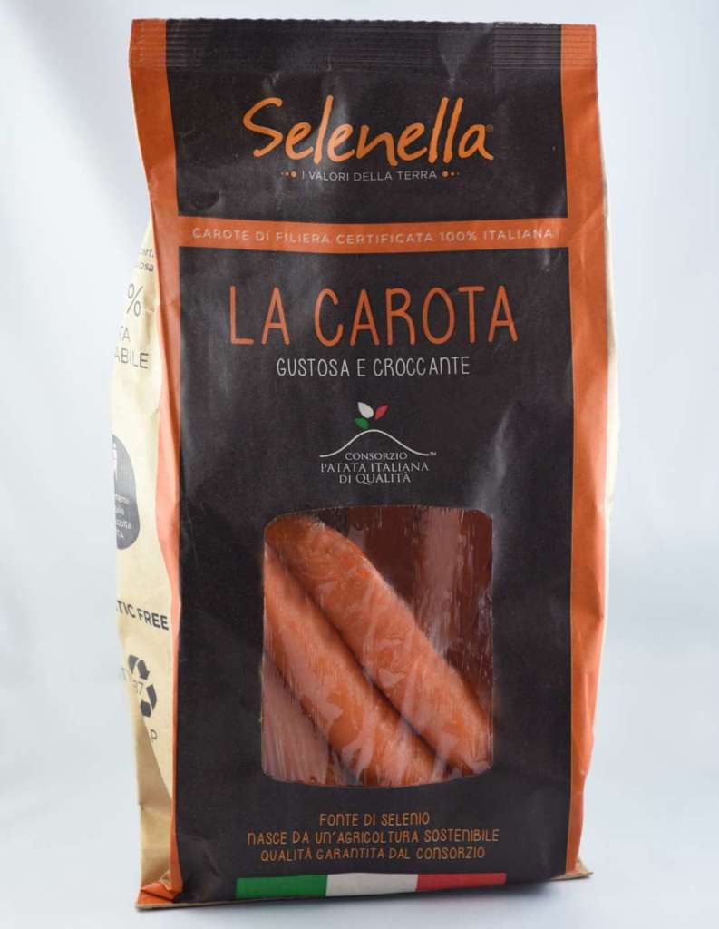 Carote Selenella, nuovo pack