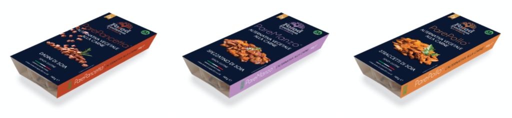 Le tre referenze della linea FoodEvolution di Joy