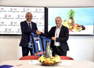 Dole Italia nuovo sponsor healthy food dell’Atalanta Calcio Dole sponsor atalanta