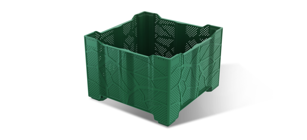 La nuova cassetta per l'ortofrutta ivy di Palbox