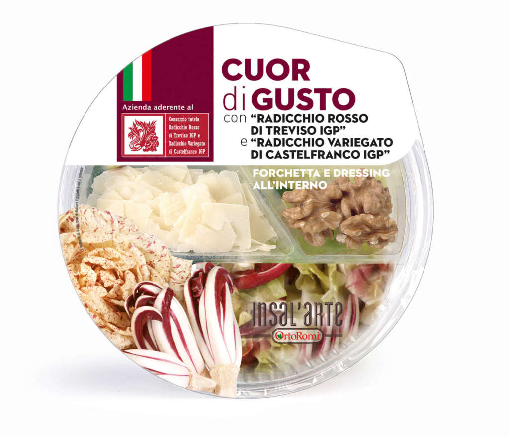 OrtoRomi Cuor di Gusto, un prodotto di quarta gamma